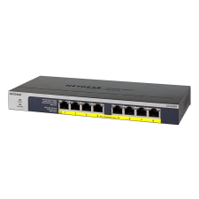 Netgear GS108PP-100EUS 1000Mbps 8 portos switch (GS108PP-100EUS) hub és switch
