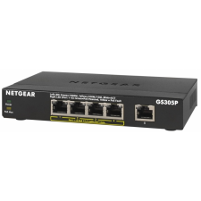 Netgear GS305P hub és switch