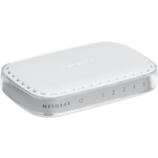 Netgear GS605-400PES 5-Port Platinum Ethernet Switch - Fehér hub és switch