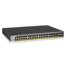 Netgear GS752TPP ProSafe 48+4-portos Gigabit PoE+ Smart Switch (GS752TPP-100EUS) (GS752TPP-100EUS) hub és switch