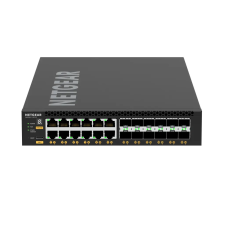 Netgear M4350-12X12F Vezérelt L3 10G Ethernet (100/1000/10000) 1U Fekete hub és switch