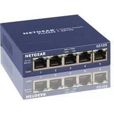 Netgear ProSafe GS105 5 port hub és switch