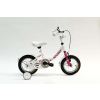 Neuzer BMX Lány 12" Kerékpár fehér-rózsaszín