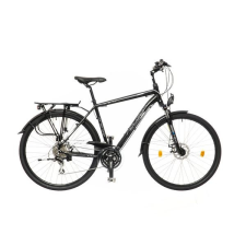 Neuzer Firenze 200 Disc Férfi Fekete/ Fehér-Szürke Matt 19 Elemes Világítással cross trekking kerékpár