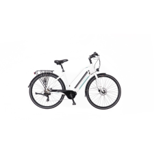  Neuzer Mantova női 19 Bafang középmotoros matt fehér elektromos kerékpár
