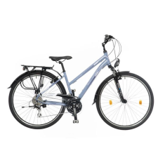 Neuzer Neuzer Firenze 200 Női Szürke/ Rózsaszín-Fekete Matt 17Elemes Világítás cross trekking kerékpár