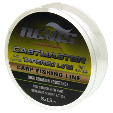 Nevis Castmaster Tapered Line 5x15m vastagodó előtét zsinór - 0,23-0,57mm horgászkiegészítő