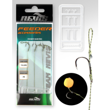 Nevis Feeder előke fonott zsinóron 8-as 15lb 3db (8103-208) horgászkiegészítő