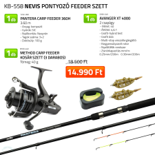 Nevis Pontyozó Feeder szett 1232-360+ 2290-240+ 8100-440 horgászbot