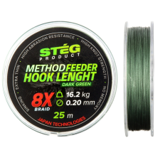 Nevis Stég Method Feeder előke zsinór 0.18mm 40LB 25m horgászzsinór