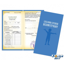 Nevlini Vicces bizonyítvány, Legjobb gyerek ajándéktárgy