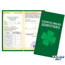 Nevlini Vicces bizonyítvány, Szerencsés emberek ajándéktárgy