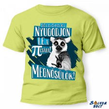 Nevlini vicces póló több színben, mindenki nyugodjon le...megnősülök ajándéktárgy