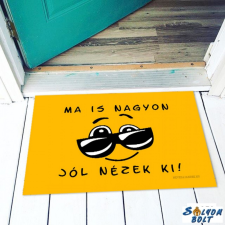 Nevlini Vicces színes lábtörlő, Ma is nagyon jól nézek ki lakástextília