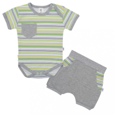 NEW BABY 2-részes nyári pamut együttes New Baby Perfect Summer stripes babaruha szett