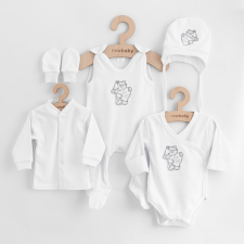 NEW BABY 5-részes baba együttes újszülötteknek New Baby Classic fehér - 62 (3-6 h) babaruha szett
