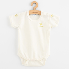 NEW BABY Baba Biopamut rövid ujjú body New Baby Olives kombidressz, body