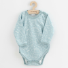 NEW BABY Baba body teljes hosszában patentos New Baby Classic II dino menta