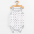 NEW BABY Baba body ujj nélküli New Baby Classic II szürke csillagokat lány