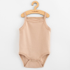 NEW BABY Baba body ujj nélküli New Baby Classic II világos bézs lány