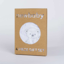 NEW BABY Baba együttes New Baby Sweet Bear fehér, vel. 50 gyerek ruha szett