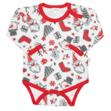 NEW BABY Baba hosszú ujjú body New Baby Christmas kombidressz, body