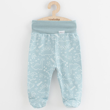NEW BABY Baba lábfejes nadrág New Baby Classic II dinó menta gyerek nadrág