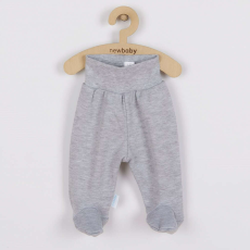 NEW BABY Baba lábfejes nadrág New Baby Classic II szürke