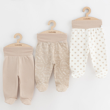 NEW BABY Baba lábfejes nadrág New Baby Classic II Uni 3 db bézs babanadrág