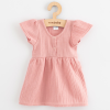 NEW BABY Baba muszlin ruha New Baby pink
