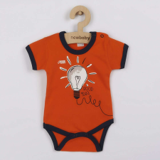 NEW BABY Baba pamut body rövid ujjú New Baby jó ötlet kombidressz, body
