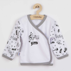 NEW BABY Baba pamut ingecske New Baby Music, vel. 56 (0-3 h)