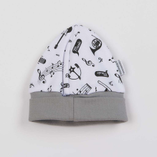 NEW BABY Baba pamut sapka New Baby Music, vel. 62 (3-6 h) gyerek sapka
