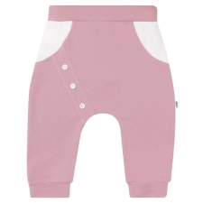 NEW BABY Baba pamut szabadidő nadrág New Baby The Best rózsaszín 0-1 hó (56 cm) gyerek nadrág