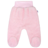 NEW BABY Baba plüss lábfejes nadrág New Baby Nice Bear rózsaszín