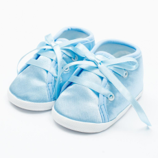 NEW BABY Babacipő - New Baby kék 3-6 h