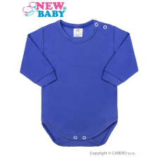 NEW BABY Csecsemő hosszú ujjú body New Baby kék kombidressz, body