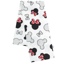 NEW BABY Flanel pelenka nyomtatott mintával New Baby fehér Mickey & Minnie babaágynemű, babapléd