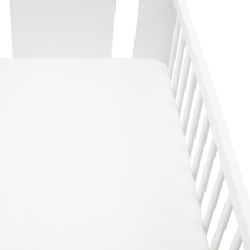 NEW BABY Jersey lepedő kiságyba New Baby 120x60 fehér babaágynemű, babapléd