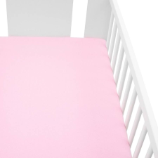 NEW BABY Jersey lepedő kiságyba New Baby 120x60 rózsaszín lakástextília