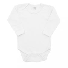NEW BABY Luxus baba hosszú ujjú body New Baby - fehér kombidressz, body