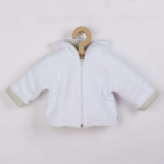 NEW BABY Luxus baba téli kabátka kapucnival New Baby Snowy collection, vel. 74 (6-9 h)
