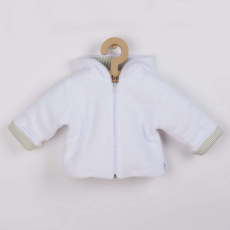 NEW BABY Luxus baba téli kabátka kapucnival New Baby Snowy collection, vel. 80 (9-12 h)