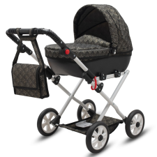 NEW BABY Luxus játék babakocsi New Baby COMFORT arany-fekete babakocsi