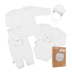 NEW BABY | New Baby Sweet Bear | Baba együttes New Baby Sweet Bear fehér | Fehér | 50