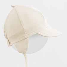 NEW BABY Pamut baba sapka napellenzővel New Baby Casually dressed beige gyerek sapka