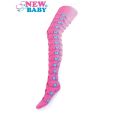 NEW BABY Pamut harisnya New Baby rózsaszín I love you babanadrág