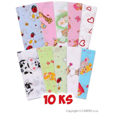 NEW BABY Pamut pelenka nyomtatott mintával - 10 darab pelenka