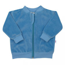 NEW BABY Szemis pulóver szürke New Baby Baby kék babapulóver, mellény