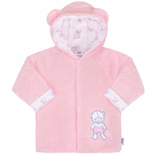 NEW BABY Téli baba kabátka New Baby Nice Bear rózsaszín babakabát, overál, bundazsák